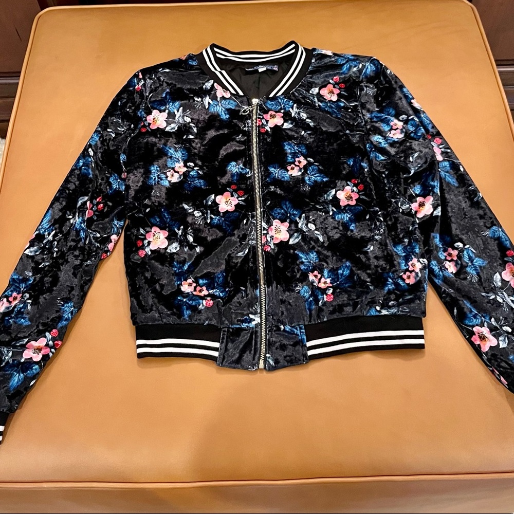 floral cat and jack jacket